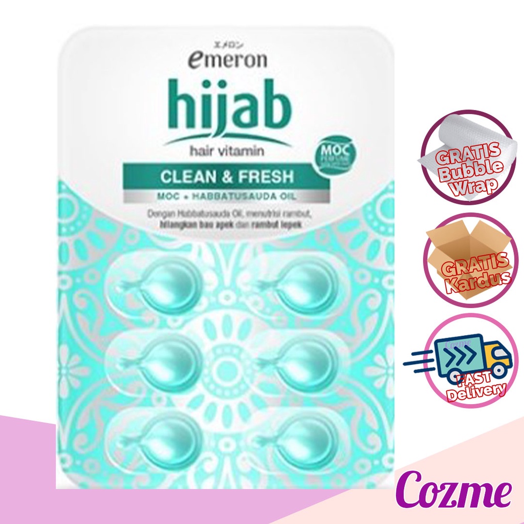 EMERON Hijab Hair Vitamin 6 Capsule 1 mL