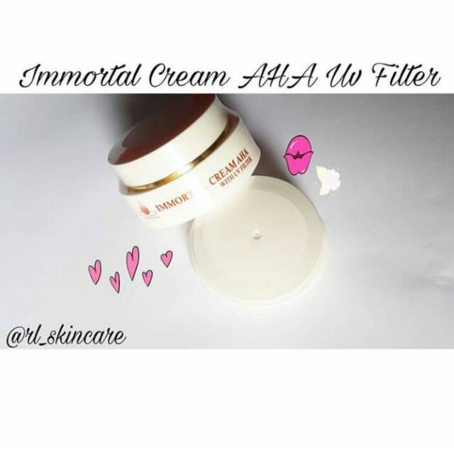 IMMORTAL CREAM AHA UV FILTER