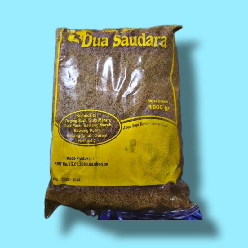 MURAHHH  1 KG  ABON DAGING SAPI ASLI DUA SAUDARA