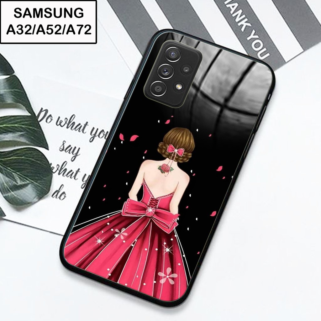 [S07] Softcase glass kaca SAMSUNG A32 A52 A72 (SoftCase Glass Kaca) SAMSUNG A52 A32 A72