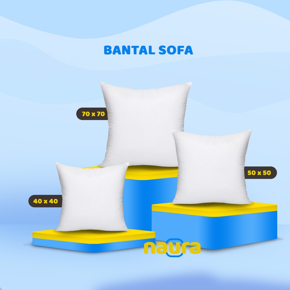 Isi Bantal Sofa Ukuran Lengkap Dengan Isian Silikon Grade A