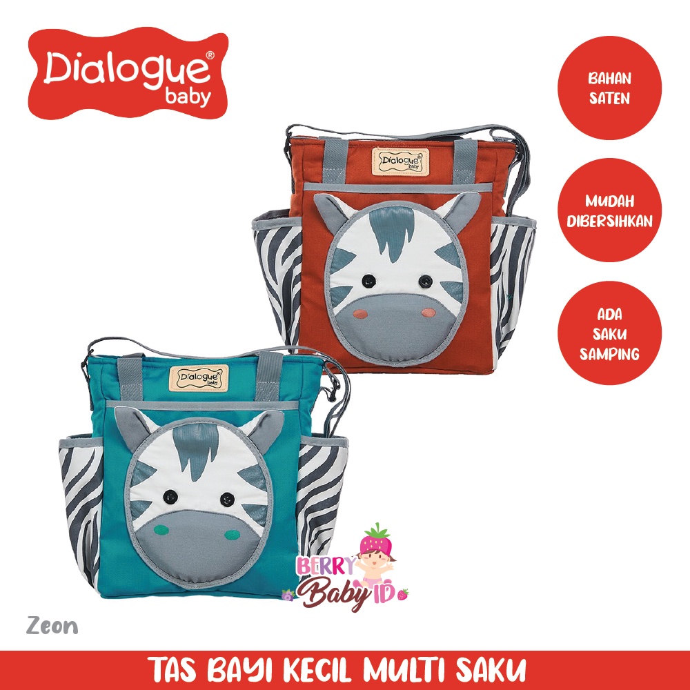 Dialogue Baby Tas Diaper Bayi Kecil Mommy Travel Bag Multifungsi Berry Mart