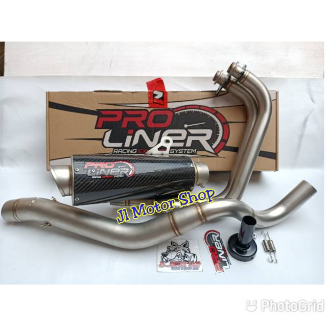 Knalpot ProLiner TR1 R Carbon Long Karbon Long N250 FI NINJA 250 Fi R25 CBR 250 RR CBR250 RR MONO NINJA MONO Dll