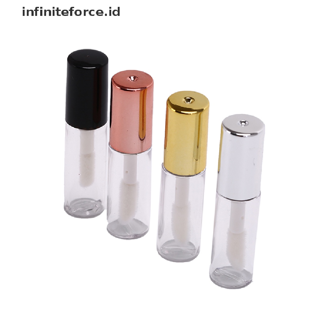 (Infiniteforce.Id) 10pcs Botol Kosong 1.2ml Untuk Lip Gloss / Lip Balm