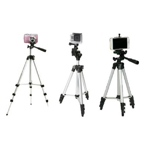 Terbaru Laris! TRIPOD CAMERA 3110 TRIPOD HP TRIPOD HANDYCAMP AKSESORIS VLOG Murah!