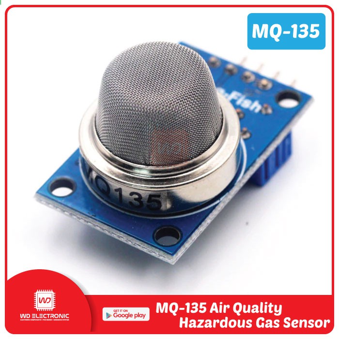 MQ135 MQ-135 AIR QUALITY &amp; HAZARDOUS GAS SENSOR MODULE