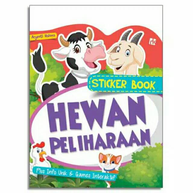 Sticker Book Hewan Peliharaan Shopee Indonesia