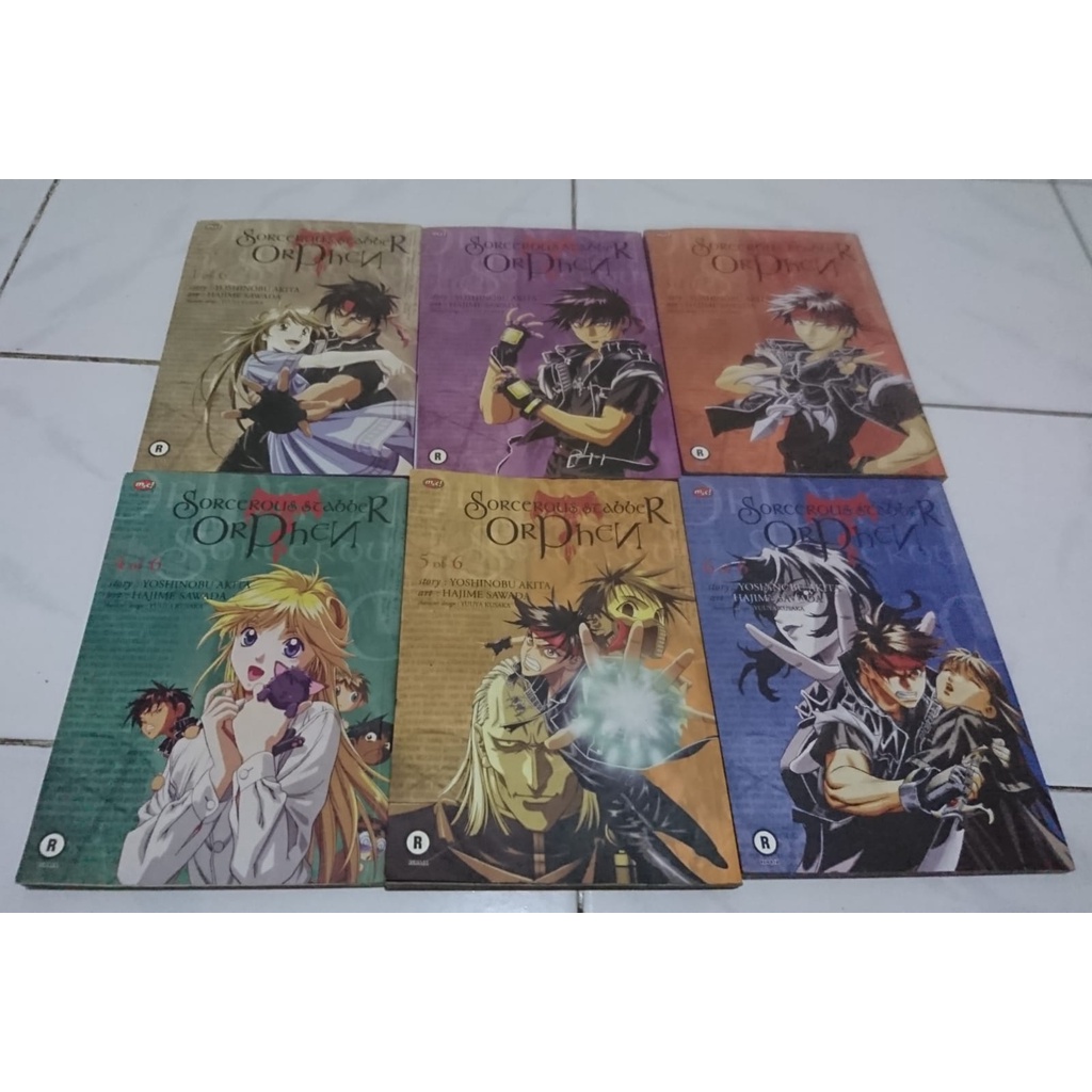 Komik Sorcerous Stabber Orphen 1-6 tamat