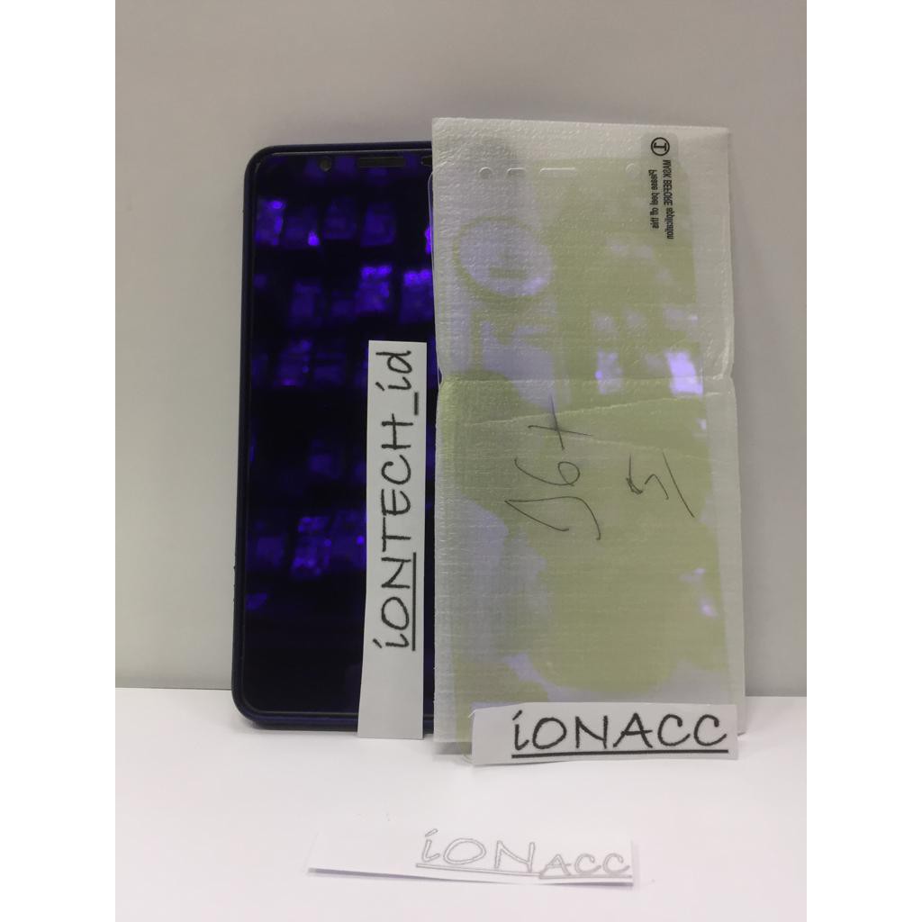 TEMPERED GLASS ANTI BLUE SAMSUNG J6 PLUS -ANTI GORES KACA ...