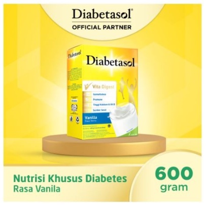 

DIABETASOL VANILA 600 GR