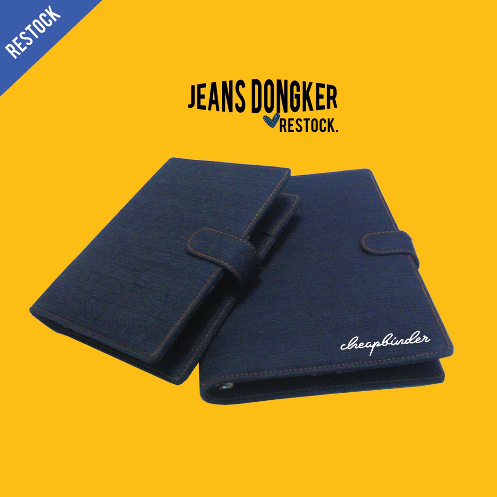 Jual BINDER JEANS A5 AGENDA Shopee Indonesia
