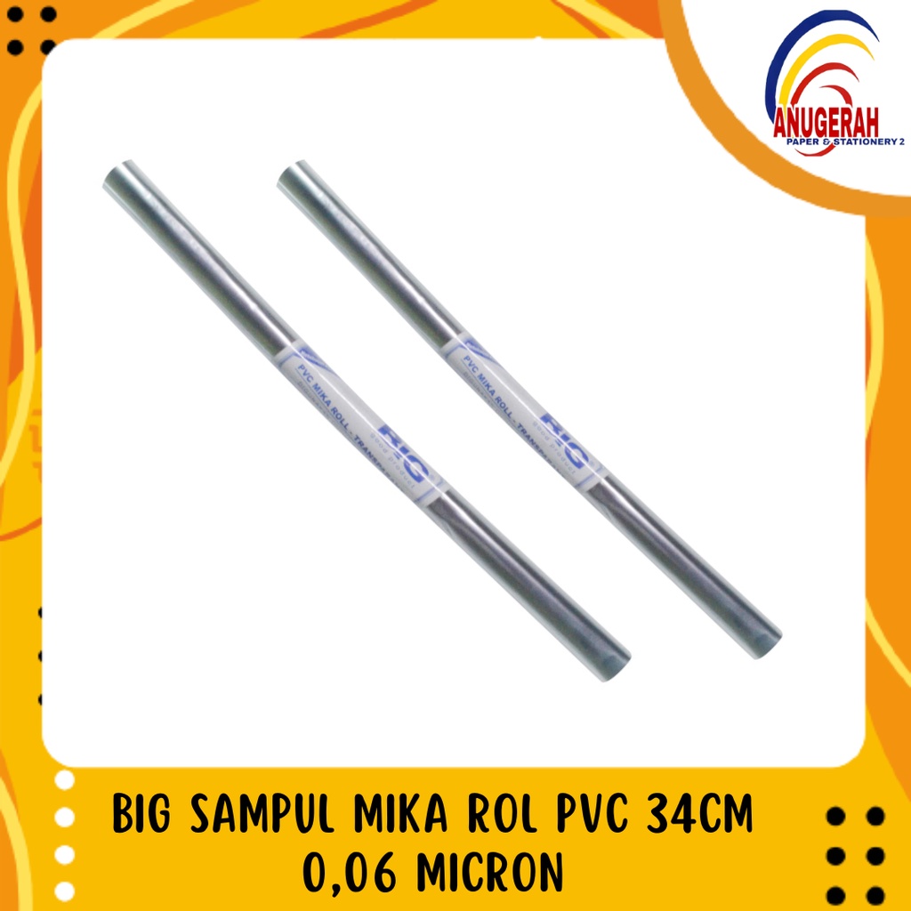 

BIG SAMPUL MIKA ROL PVC 34CM 0,06 MICRON (PAK)