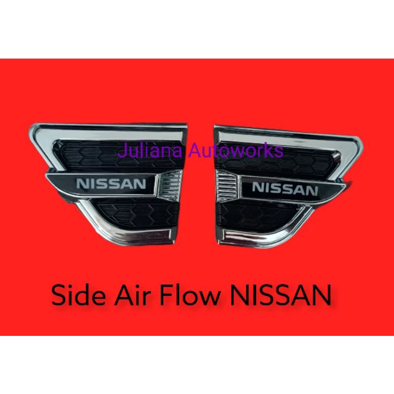 Side Vent Air Flow Sporty Suzuki Ertiga TRDSportivo Terios Daihatsu Nissan Innova