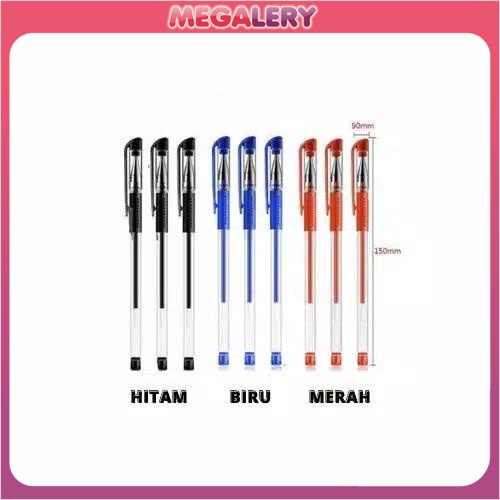 Pena Gel Mimi 0.5mm Pulpen Internasional Balpoin Per Pcs Murah