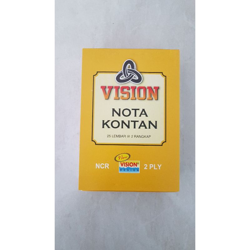 

Nota Kontan Vision 2ply