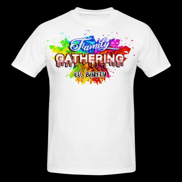 Kaos Custom / Baju Kustom Family Gathering Nama Instansi - Nama Perusahaan - Nama Komunitas