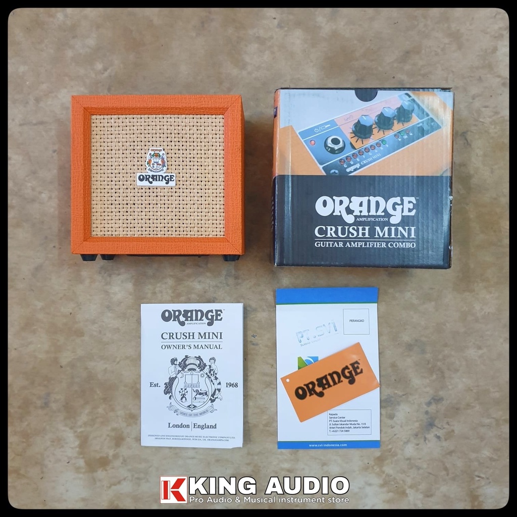 Ampli Gitar Orange Crush Mini CR3 Guitar Amplifier