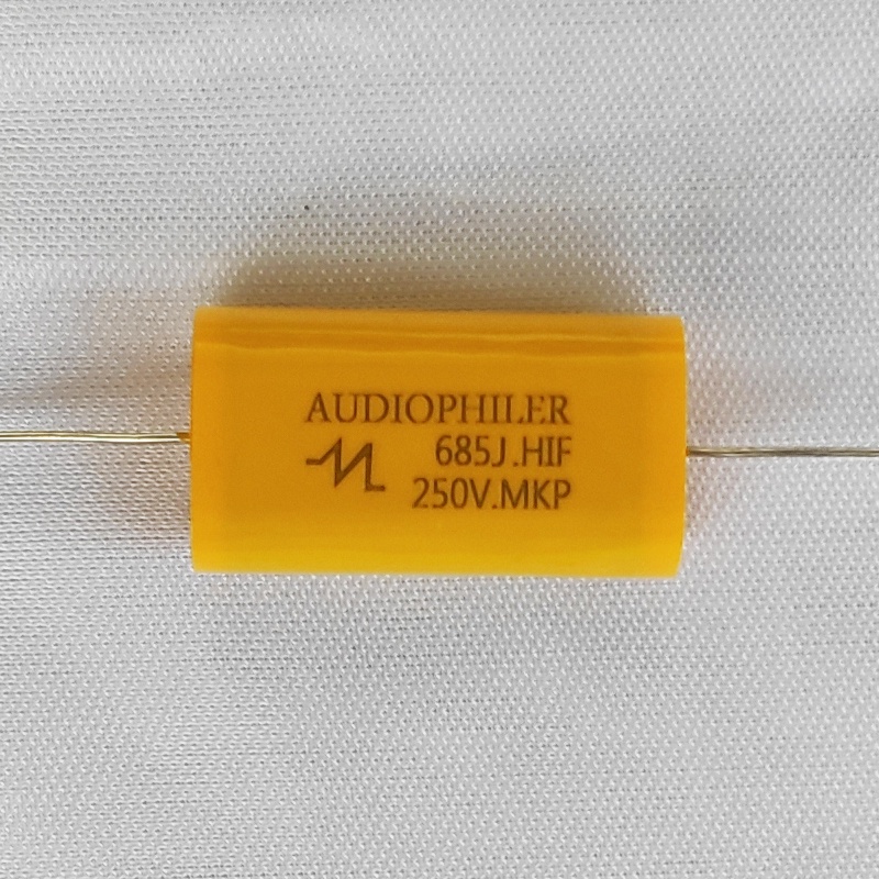 POLYESTER CAPACITOR 250V KAPASITOR KUNING AUDIOPHILER BENNIC SARINGAN TWEETER ELCO