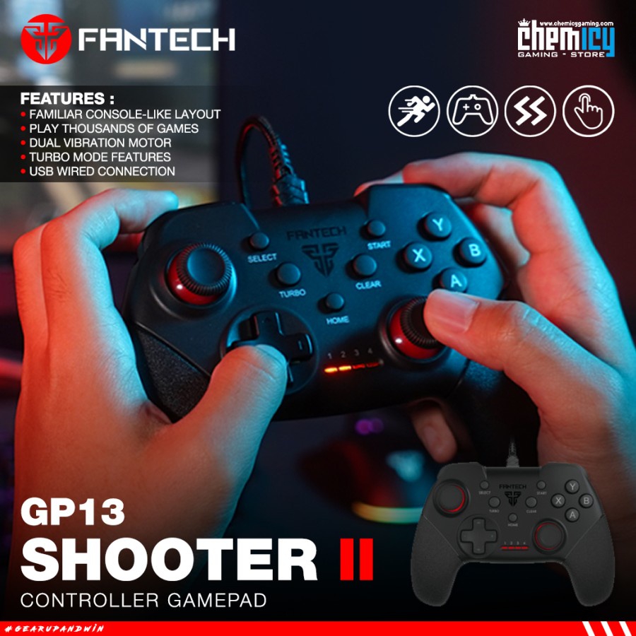 Fantech GP13 / GP-13 Shooter II USB Controller / Joystick / Stick