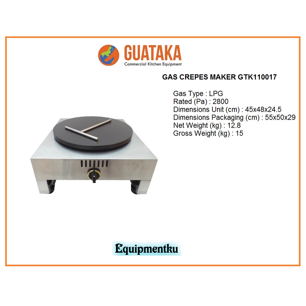 GAS CREPES MAKER GUATAKA GTK110017