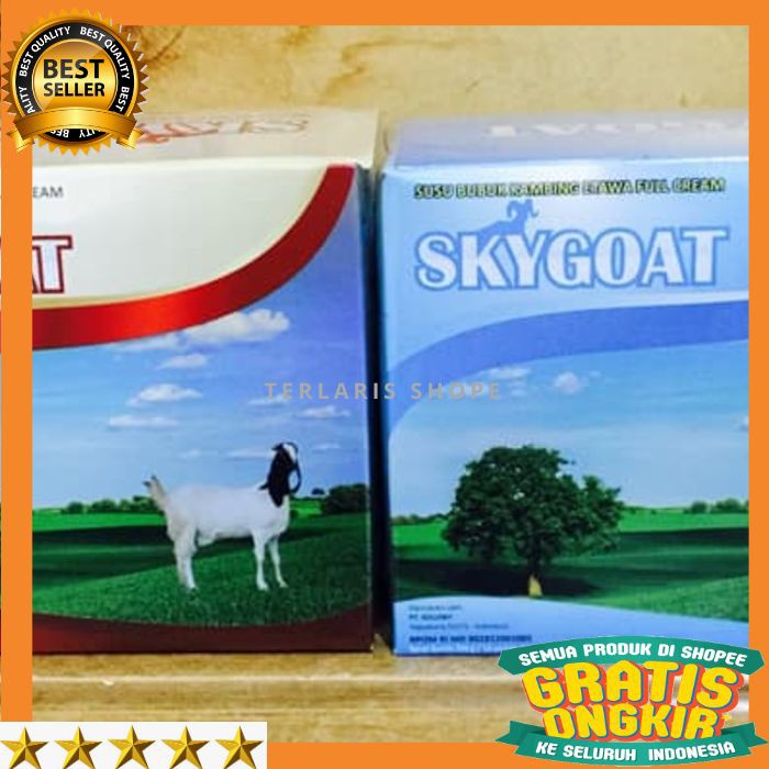 

TLS0406 TERLARIS SHOPE Susu Kambing Etawa Skygoat Sky Goat per sachet Minuman Kesehatan