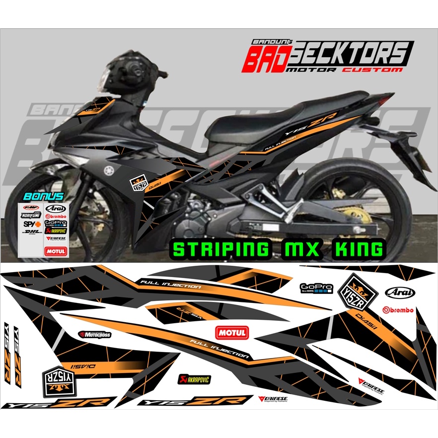 ID STRIPING MOTIF MALAYSIA MX KING 150 / SNIPER/EXCITER