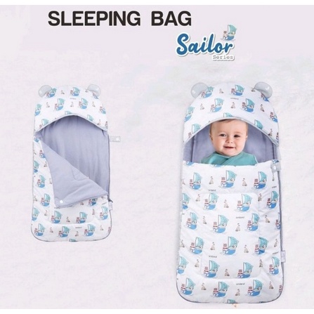 Omiland Sleeping Bag Kantong Tidur Bayi Lembut &amp; Hangat