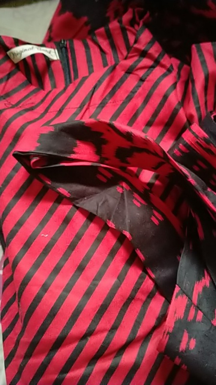 Dress Lancip Motif Tenun Troso