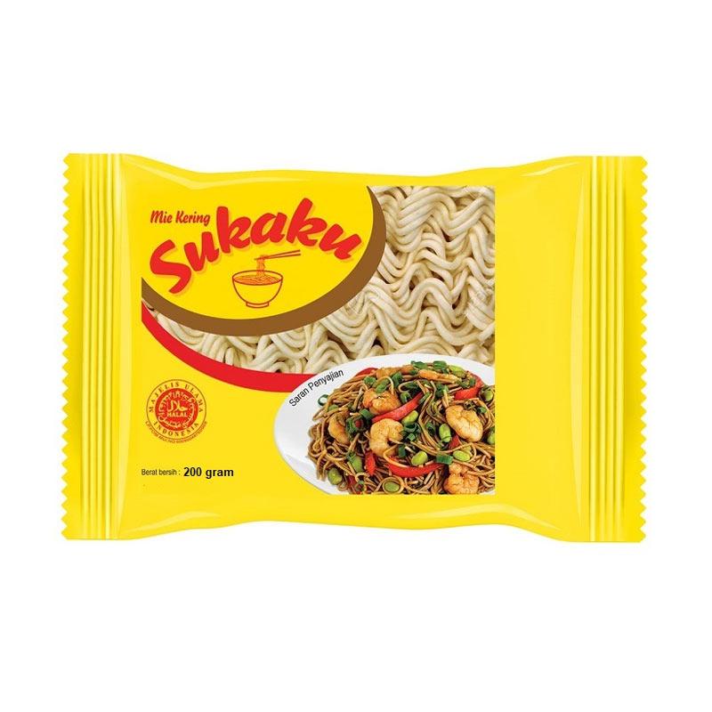 MIE TELUR SUKAKU 200GR EGG NOODLE HALAL