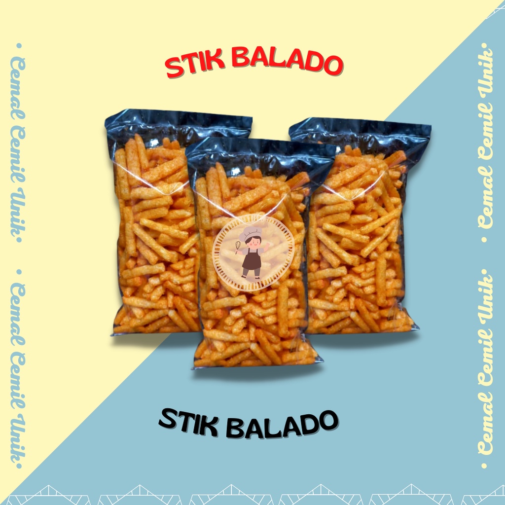 

Camilan Stik Balado 250 gram