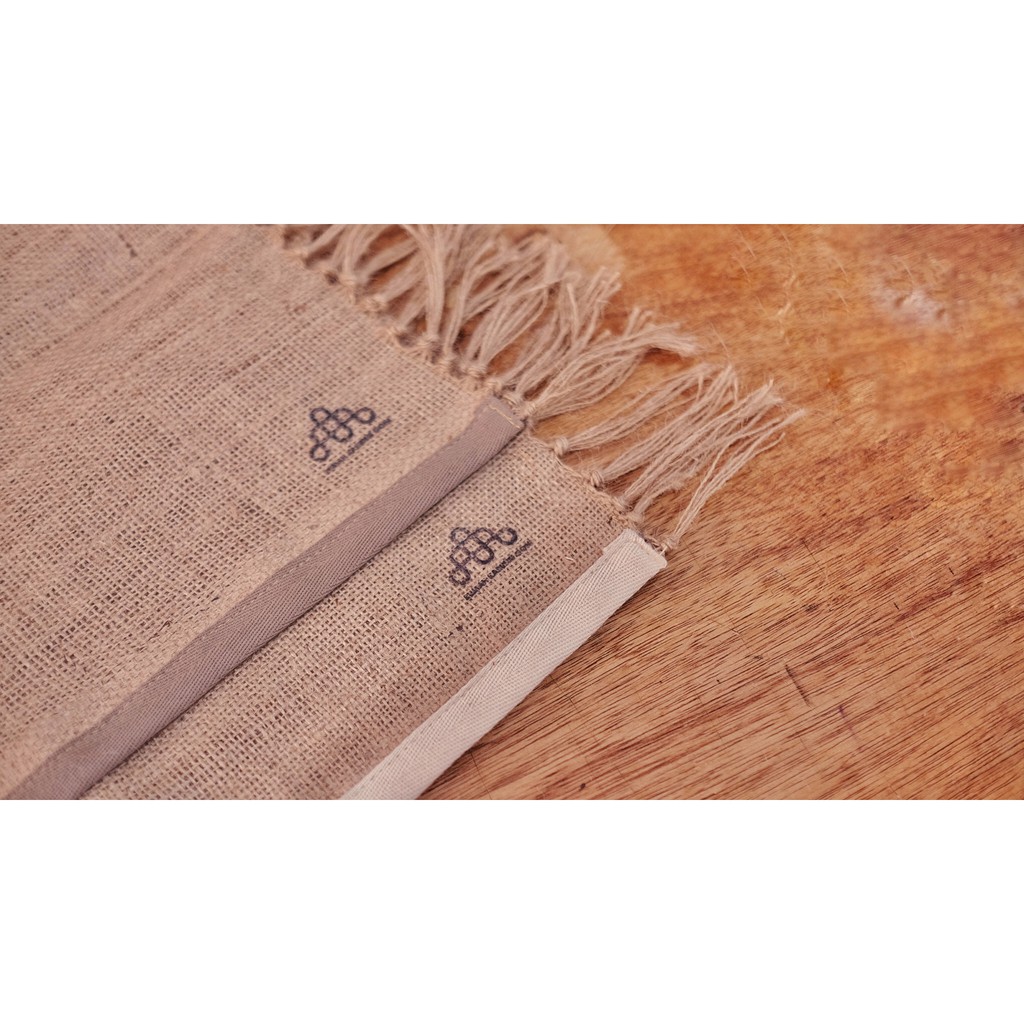 Taplak Meja Taplak Meja Goni - Burlap Table Runner - Alas Meja Rustic - Taplak Dekorasi Wedding