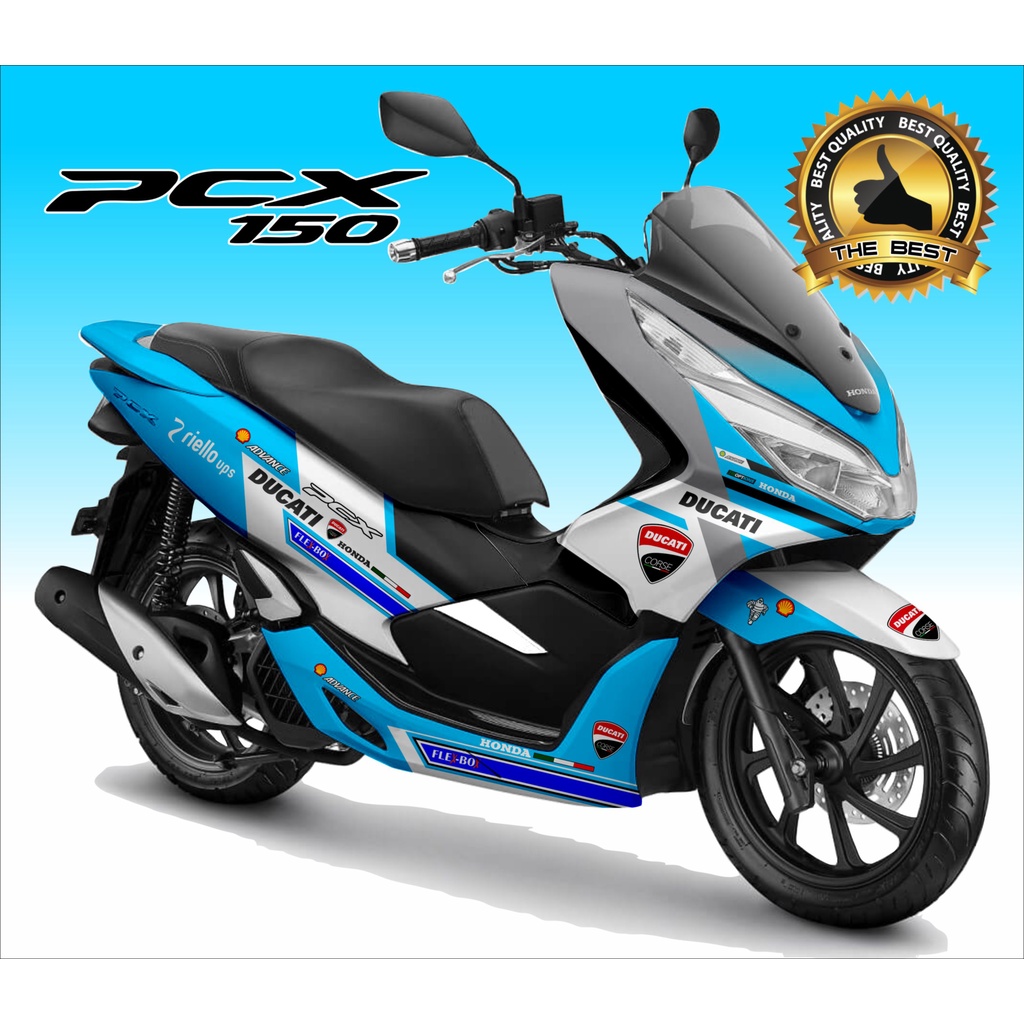 DECAL PCX OLD PERTAMA / STICKER PCX 150 / DECAL PCX