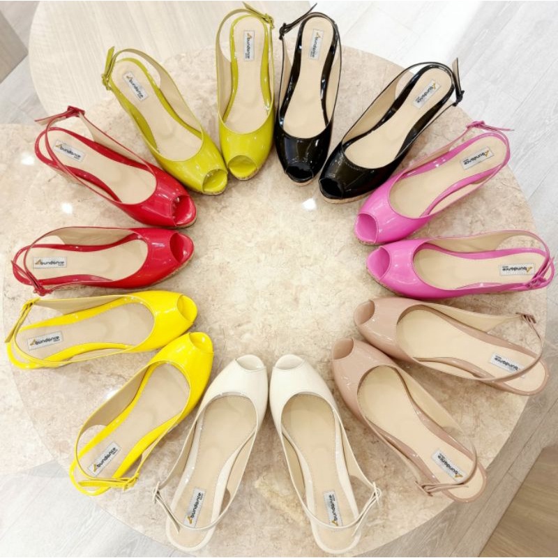 ABUNDANCE  WEDGES TREWQ 02 - REVA WEDGES WANITA | SHOES BIG SIZE COUPLE