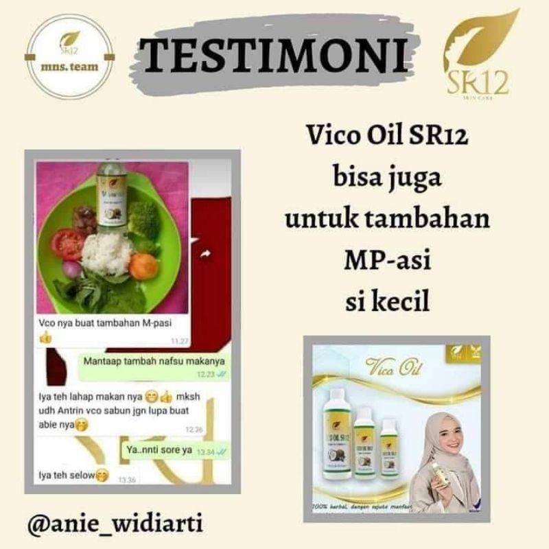 

Minyak kelapa murni/VIcO oil untuk tambahan MPASI 100 ml