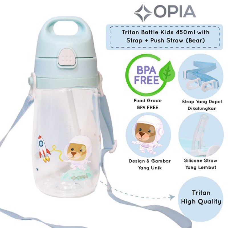 Opia Tritan Bottle Kids 450ml