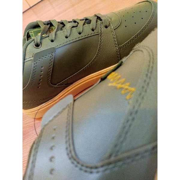 Aerostreet Hoops Low Olive Gum BNIB - Sepatu Sneakers