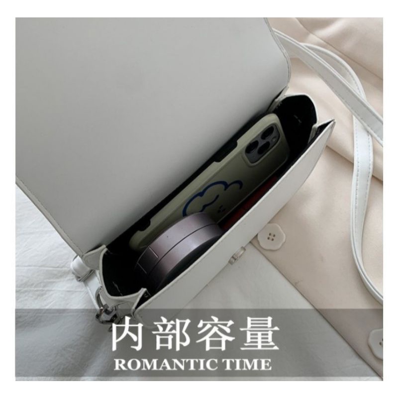 DDR1420 Tas Wanita Tas Selempang LILAC Tas Bahu Model Korea Tas