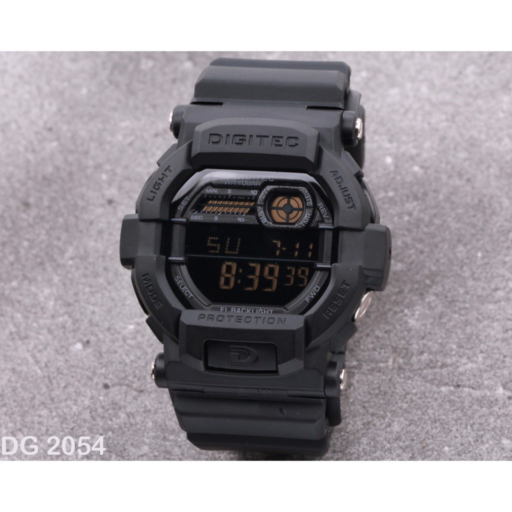 Digitec 2054Men's - JAM TANGAN PRIA / COWOK DIGITEC 2054 ORIGINAL - Stainless Steel Back