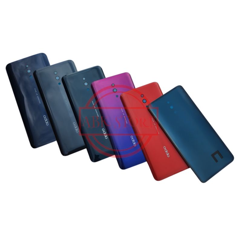 TUTUP BELAKANG BACKDOOR BACKCOVER BACK CASING OPPO RENO 1 CPH1917 BACK GLASS