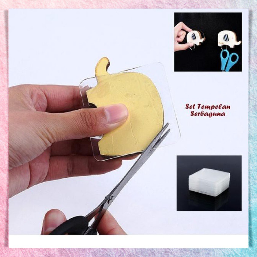 Double Tape Magic Doble Tip Dauble Tape Lakban Selotip Serbaguna Tempelan Perekat Dinding Super Kuat