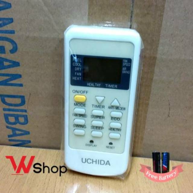 REMOTE/REMOT AC UCHIDA ORIGINAL