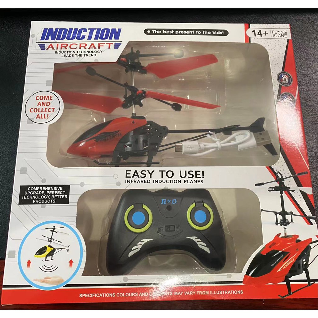 Helikopter dengan Cahaya Listrik Terbang Mainan Radio Remote Control Pesawat Indoor Outdoor Permainan Model Hadiah ulang tahun helikopter remote control helicopter remot