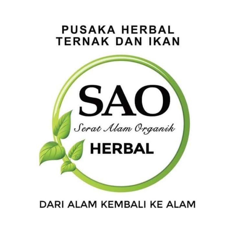SAO Herbal (Serat Alam Organik)Nutrisi Penggemuk Ternak Kambing, Sapi, Ikan, Ayam 100ml