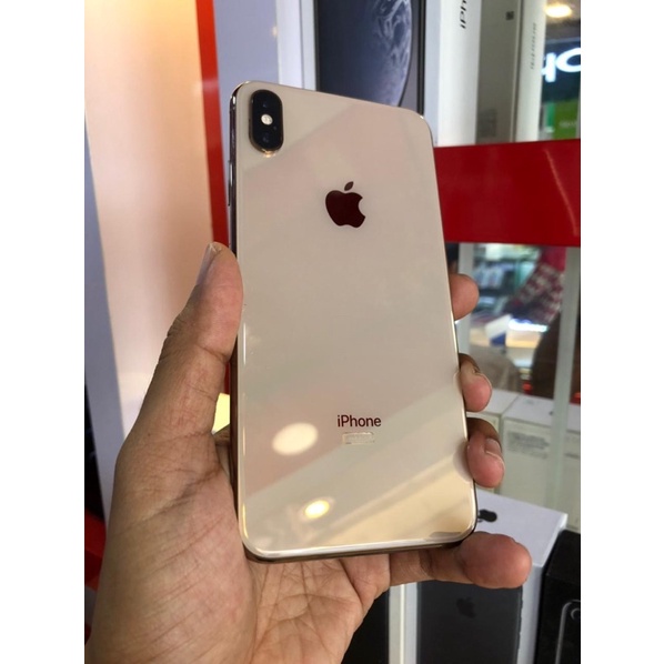 second iphone xs max 256gb ex iBox Fullset Original