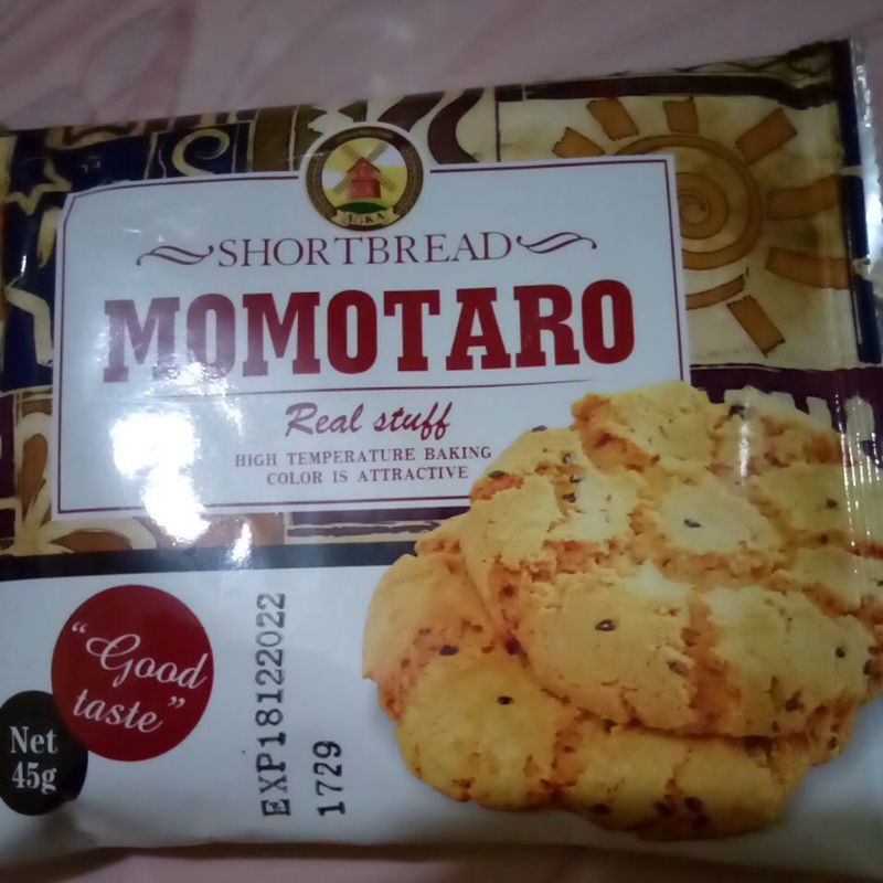 AOKA Shortbread Momotaro / Kue Kering Aoka Momotaro / Biskuit MOMOTARO / Bronis Momotaro / Brownies Kering / Kue Kering / Kue Basah / Roti Kering Kukis Cookies Viral