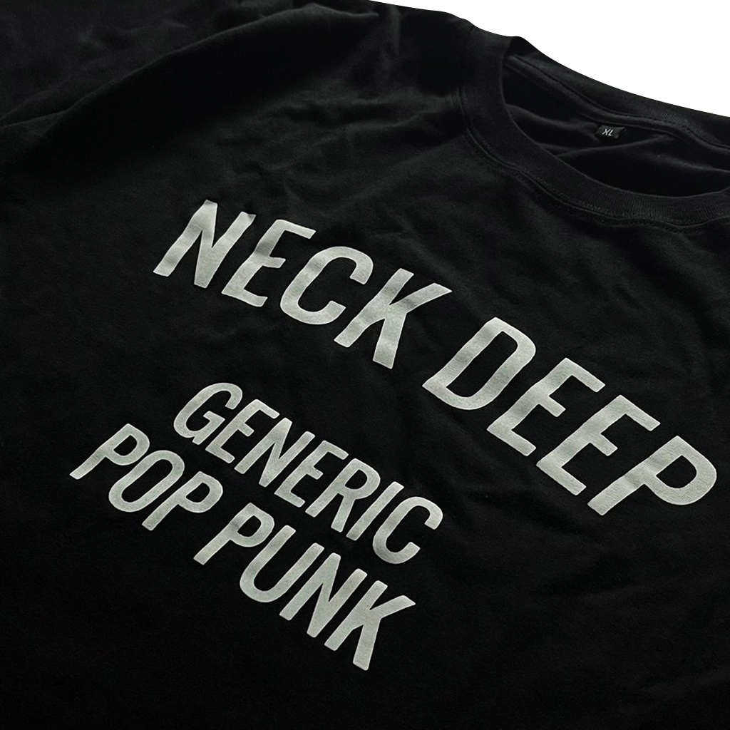 KAOS BAND NECK DEEP | KAOS NECKDEEP | BAJU DISTRO MUSIK POP PUNK PRIA WANITA OVERSIZE