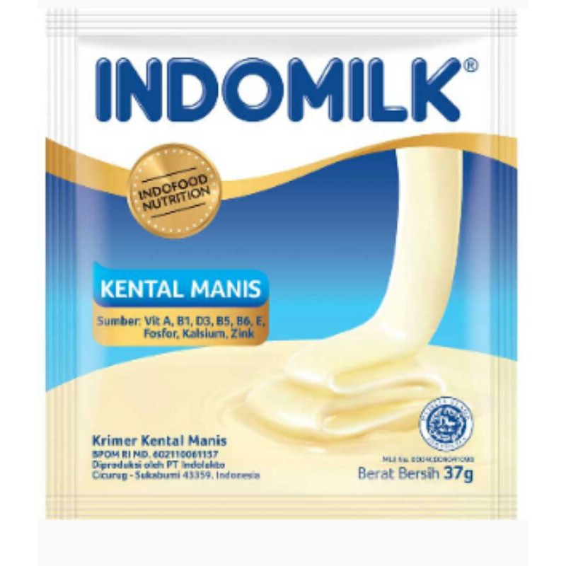 

indomilk putih 6 set