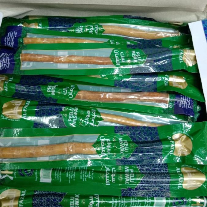 Siwak Al Fazal Miswak 1Box Isi 60Pcs