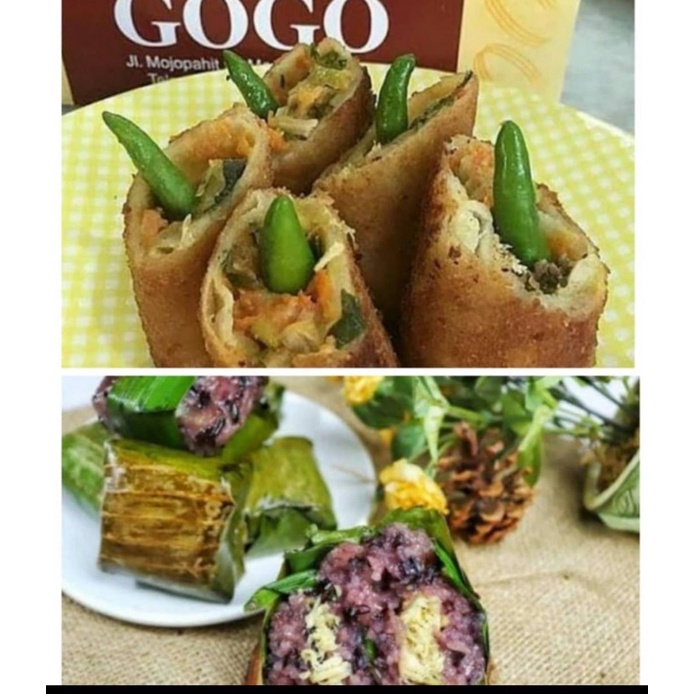 

risol gogo dan lemper gogo