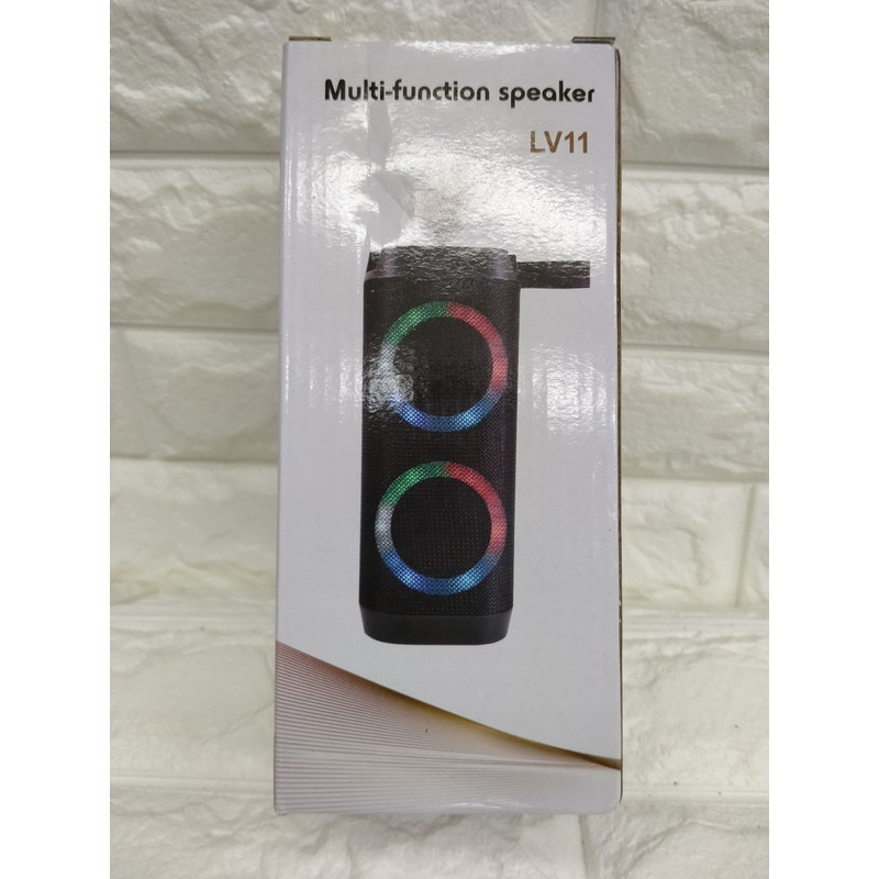 PORTABLE SPEAKER BT BLUETOOTH + Senter + LED LV-11 LV 11